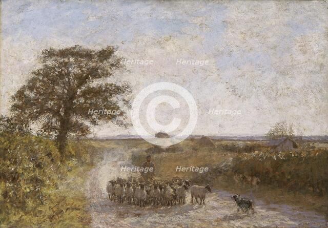 'The dusty road', 1902. Artist: James Charles