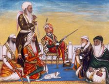 The durbar of December 1845. Creator: Hasan al-Din