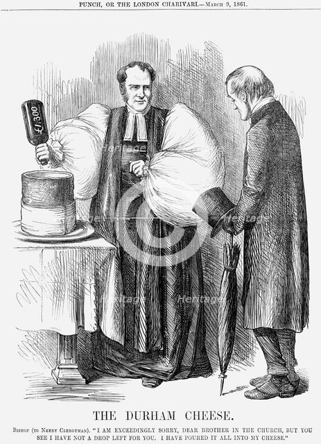 'The Durham Cheese', 1861. Creator: Unknown.