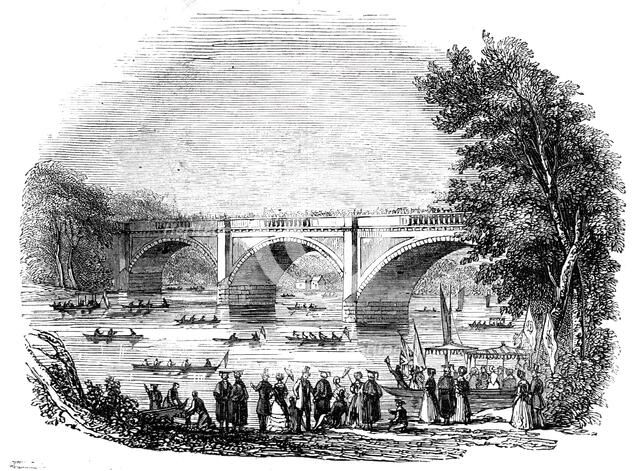 The Durham Regatta, 1844. Creator: Unknown.