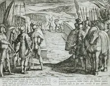 The Dutch Become Afraid and Begin Peace Talks, Publshed 1612. Creator: Antonio Tempesta