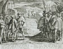 The Dutch Become Afraid and Begin Peace Talks, Publshed 1612. Creator: Antonio Tempesta