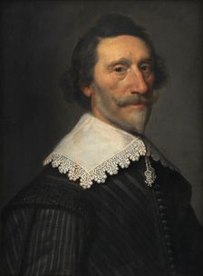The Dutch Poet and Historian Pieter Cornelisz Hooft (1581-1647), 1638. Creator: Michiel van Mierevelt
