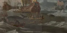 The Dutch Whaling Fleet, 1690/1700. Creator: Abraham Storck