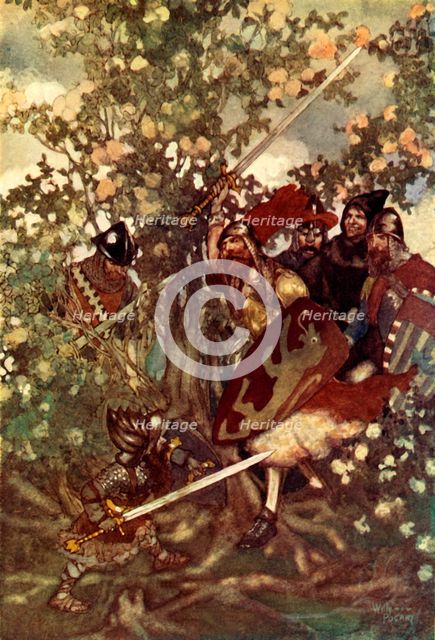 'The Dwarf Laurin', 1919. Creator: William Andrew Pogany.