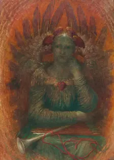 The Dweller in the Innermost c1885, (1912). Artist: George Frederick Watts