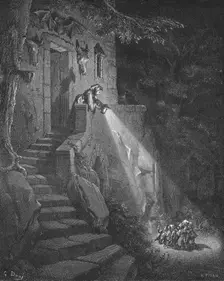 The Dwelling of the Ogre 1870. Creator: Héliodore Joseph Pisan