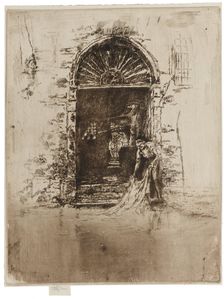 The Dyer, 1879-1880. Creator: James Abbott McNeill Whistler