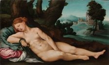 The Dying Cleopatra, c.1520-c.1524. Creator: Jan van Scorel