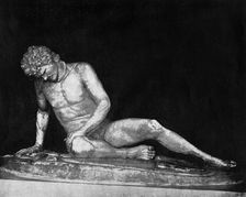 The Dying Gaul Capitol, Rome, 1893.Artist: John L Stoddard