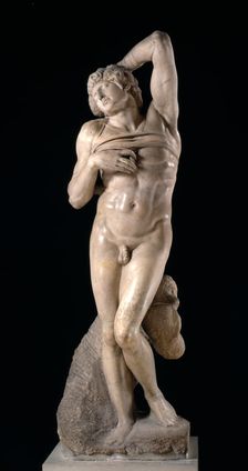 The Dying Slave 1513-1515. Artist: Michelangelo Buonarroti