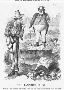 The Dynamite Skunk 1884. Creator: Joseph Swain