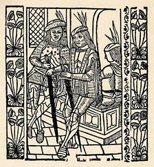 The Dystruccion of Jherusalem, by Vaspazian and Tytus c16th century, (1923). Artist: Wynkyn de Worde