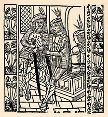 The Dystruccion of Jherusalem, by Vaspazian and Tytus c16th century, (1923). Artist: Wynkyn de Worde