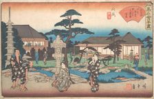 The Daikokuya at Mukojima, ca. 1835-42., ca. 1835-42. Creator: Ando Hiroshige