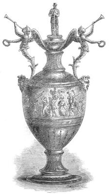 The Daily Telegraph Prize shot for at Wimbledon, 1865. Creator: Unknown