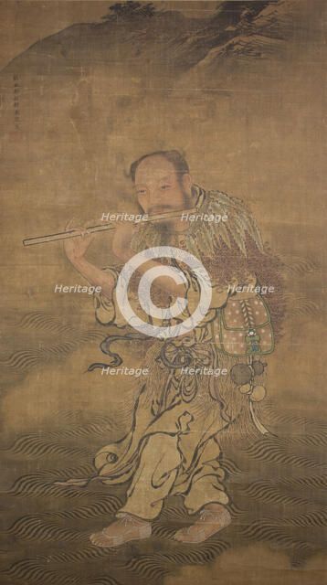 The Daoist Immortal Han Xiangzi, undated, late 15th-early 16th century. Creator: Liu Jun.