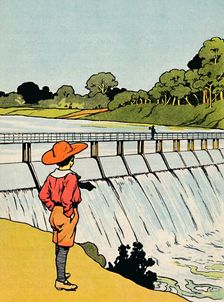 The Dam 1912. Artist: Charles Robinson