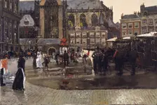 The Dam (De Nieuwe Kerk in Amsterdam), 1891