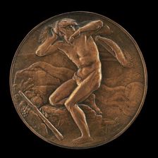 The Damnation of Cain (Caïn maudit par l'eternel), 1878. Creator: Louis-Alexandre Bottée