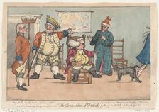 The Damnation of Obadiah (Tristram Shandy), 1800-20. Creator: Unknown