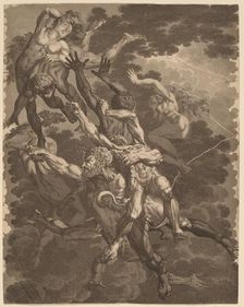 The Damned, 1798/1800. Creator: Carl Wilhelm Kolbe the elder