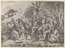 The Dance, 1540-56. Creator: Leon Davent