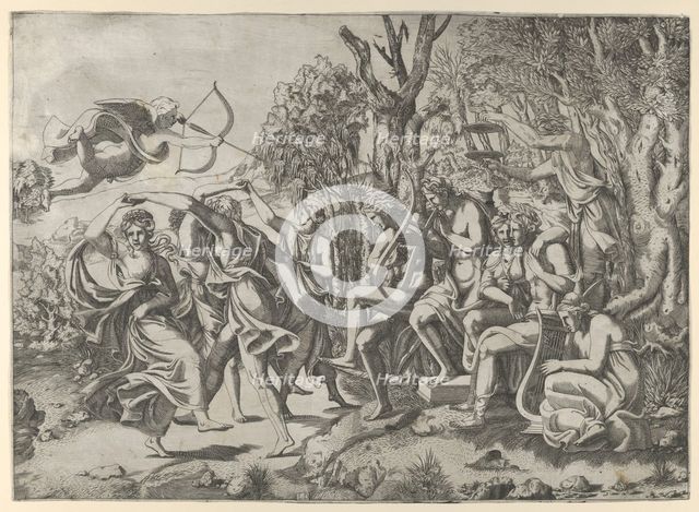 The Dance, 1540-56. Creator: Leon Davent.