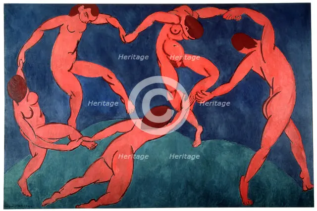 'The Dance', 1909-1910.  Creator: Henri Matisse.