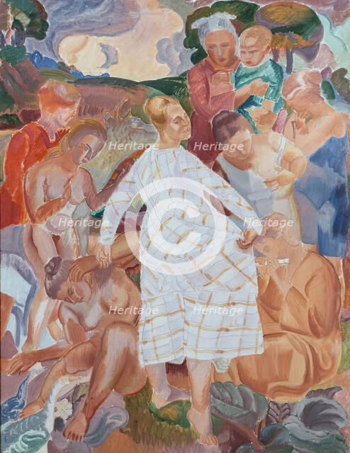 The dance, 1920. Creator: John Sten.