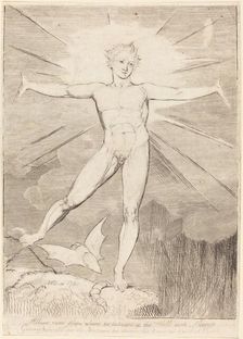 The Dance of Albion (Glad Day), c. 1803/1810. Creator: William Blake