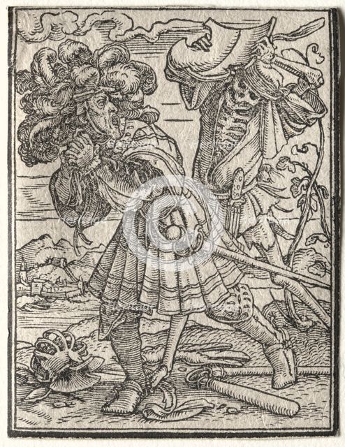 The Dance of Death: The Count or Earl. Creator: Hans Holbein (German, 1497/98-1543).
