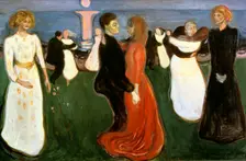 The Dance of Life 1899-1900. Artist: Edvard Munch