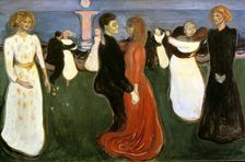 The Dance of Life 1899-1900. Artist: Edvard Munch