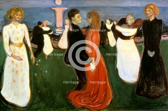'The Dance of Life', 1899-1900.  Artist: Edvard Munch