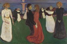 The Dance of Life, Started 1899, finished 1900. Creator: Edvard Munch