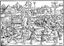 The Dance of the Noses at Gimpelsbrunn, 1534