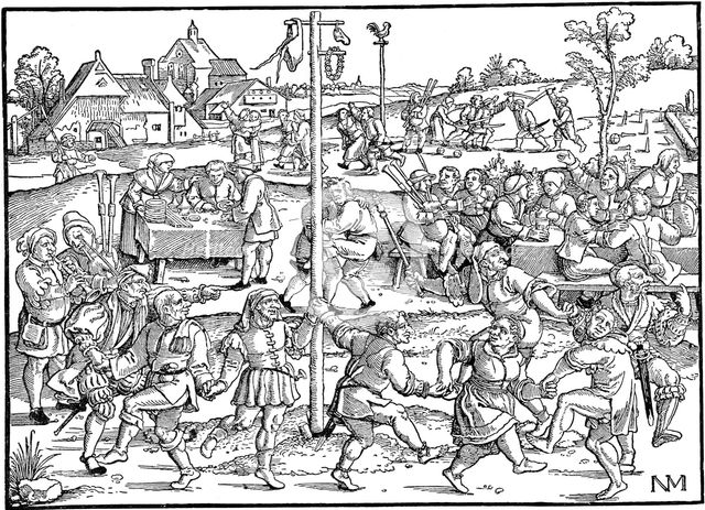 The Dance of the Noses at Gimpelsbrunn, 1534.
