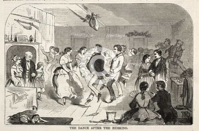 The Dance after the Husking, 1858. Creator: Winslow Homer (American, 1836-1910).