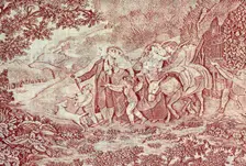 The Dance and The Departure Illustrations from The Deserted Village, England, 1790/1800. Creator: Unknown
