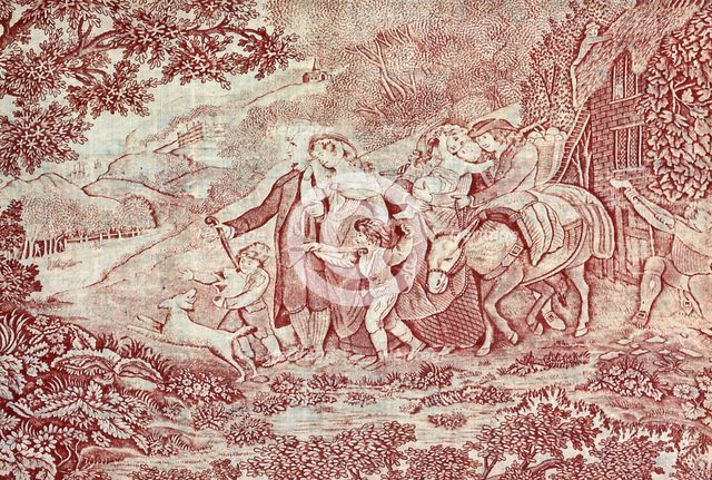 The Dance and The Departure Illustrations from The Deserted Village, England, 1790/1800. Creator: Unknown.