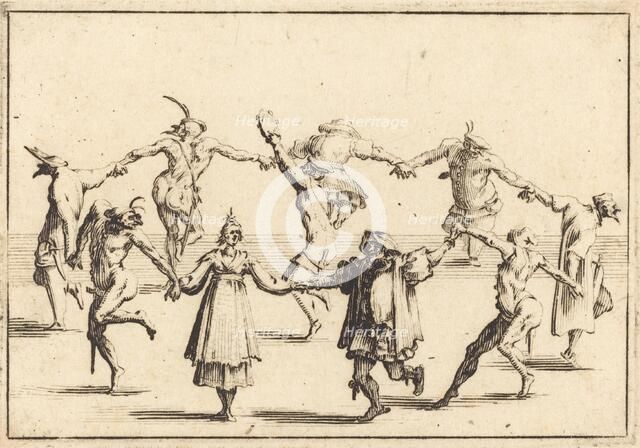 The Dance, c. 1617. Creator: Jacques Callot.