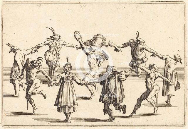 The Dance, c. 1622. Creator: Jacques Callot.