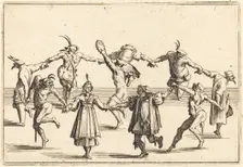 The Dance, c. 1622. Creator: Jacques Callot