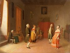The dance c1871. Creator: Dioscoro Teofilo de la Puebla y Tolin