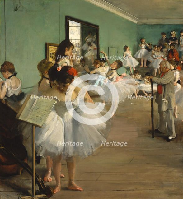 The Dance Class, 1874. Creator: Edgar Degas.