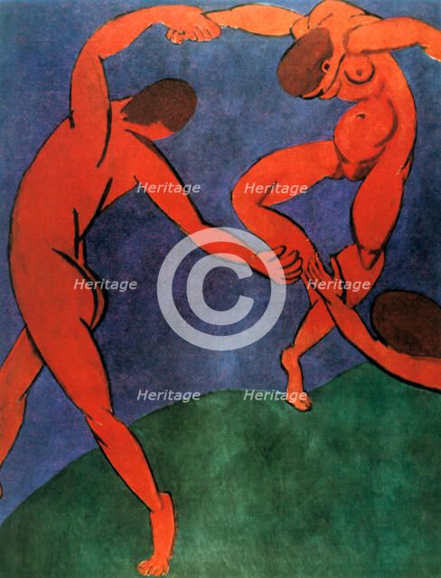 'The Dance' (detail)', 1909-1910. Creator: Henri Matisse.