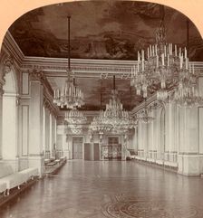 The Dance Hall, Royal Palace, Stockholm, Sweden 1901. Creator: Keystone View Company