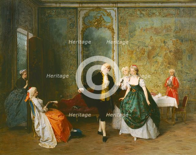 The dance lesson.