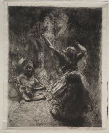The Dancer, circa 1900. Creator: Albert Besnard (French, 1849-1934)